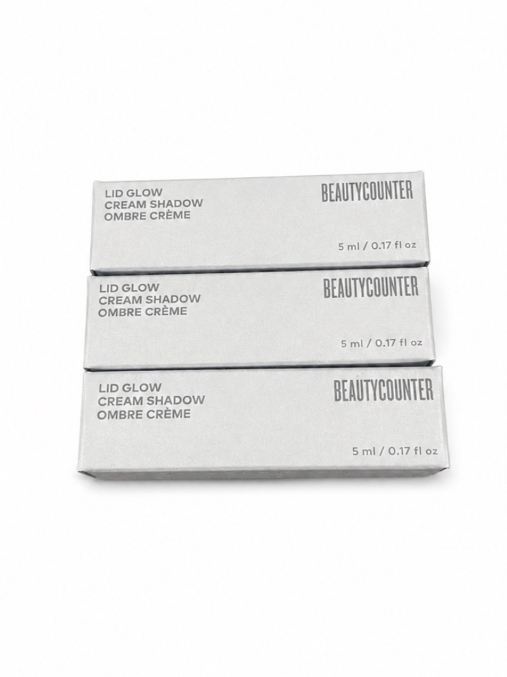 Beautycounter Lid Glow Cream Shadow Bundle of 3- Ember